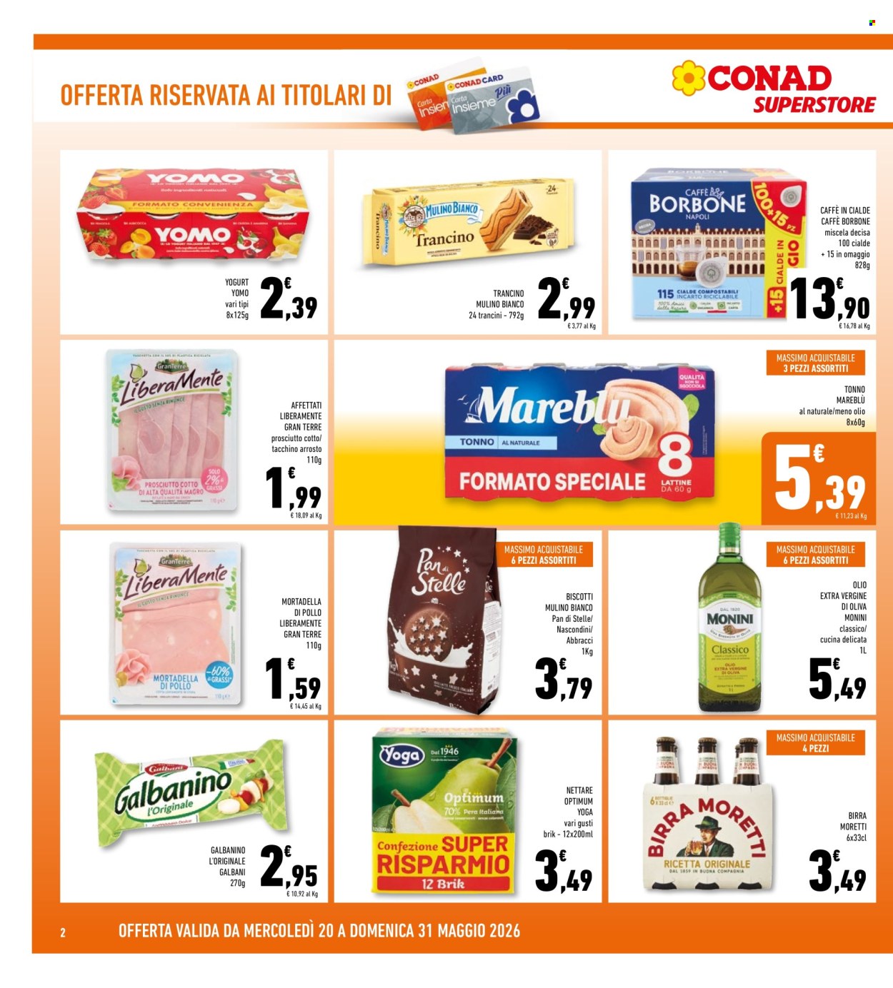 Volantino Conad Superstore - 20/5/2026 - 31/5/2026. Pagina 2