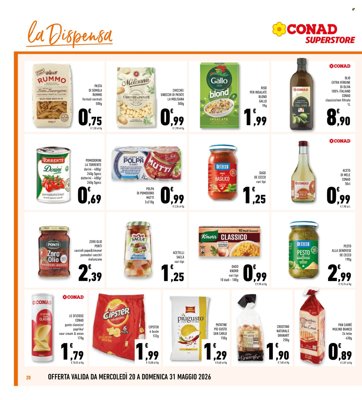 Volantino Conad Superstore - 20/5/2026 - 31/5/2026. Pagina 20
