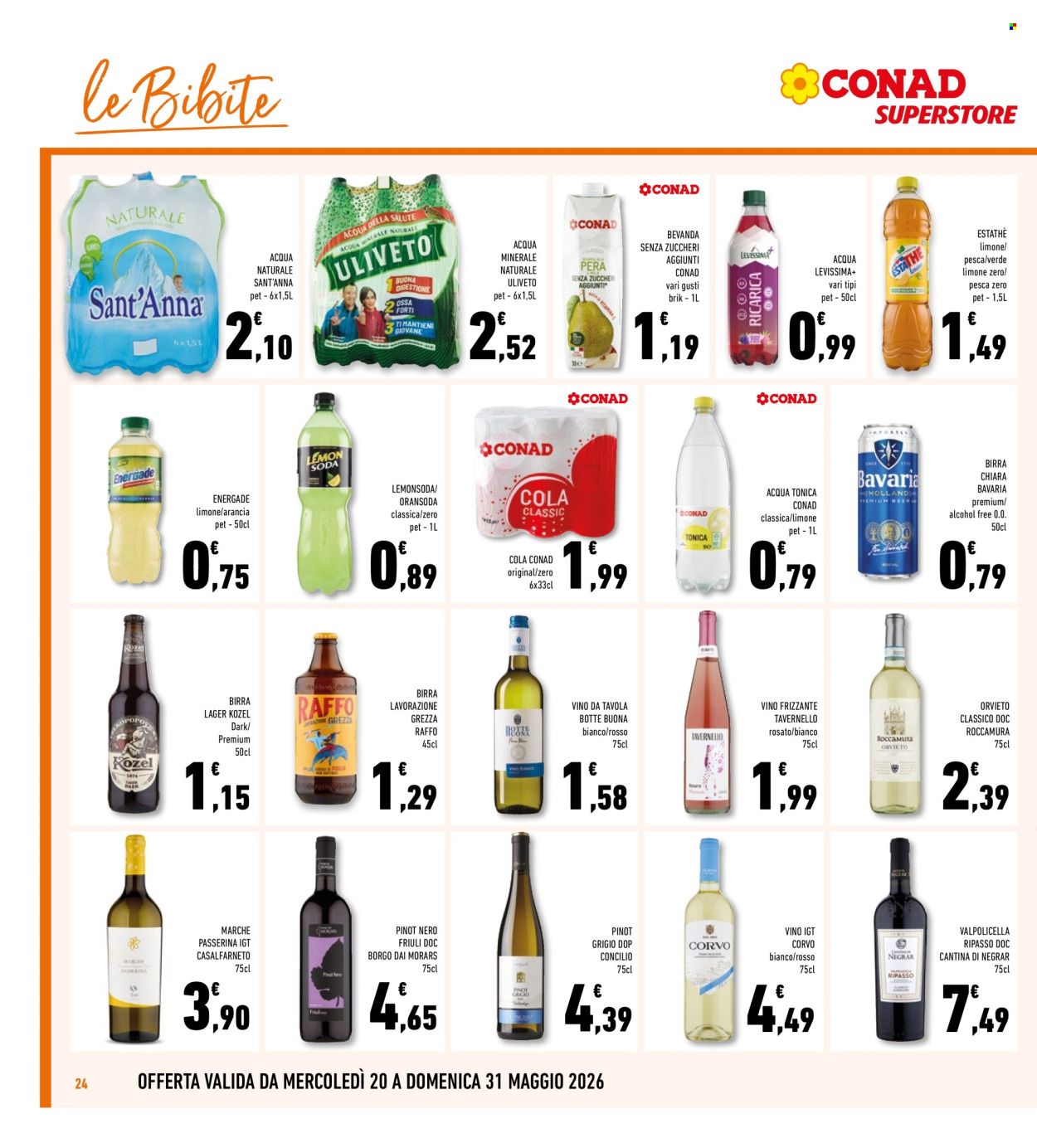 Volantino Conad Superstore - 20/5/2026 - 31/5/2026. Pagina 24
