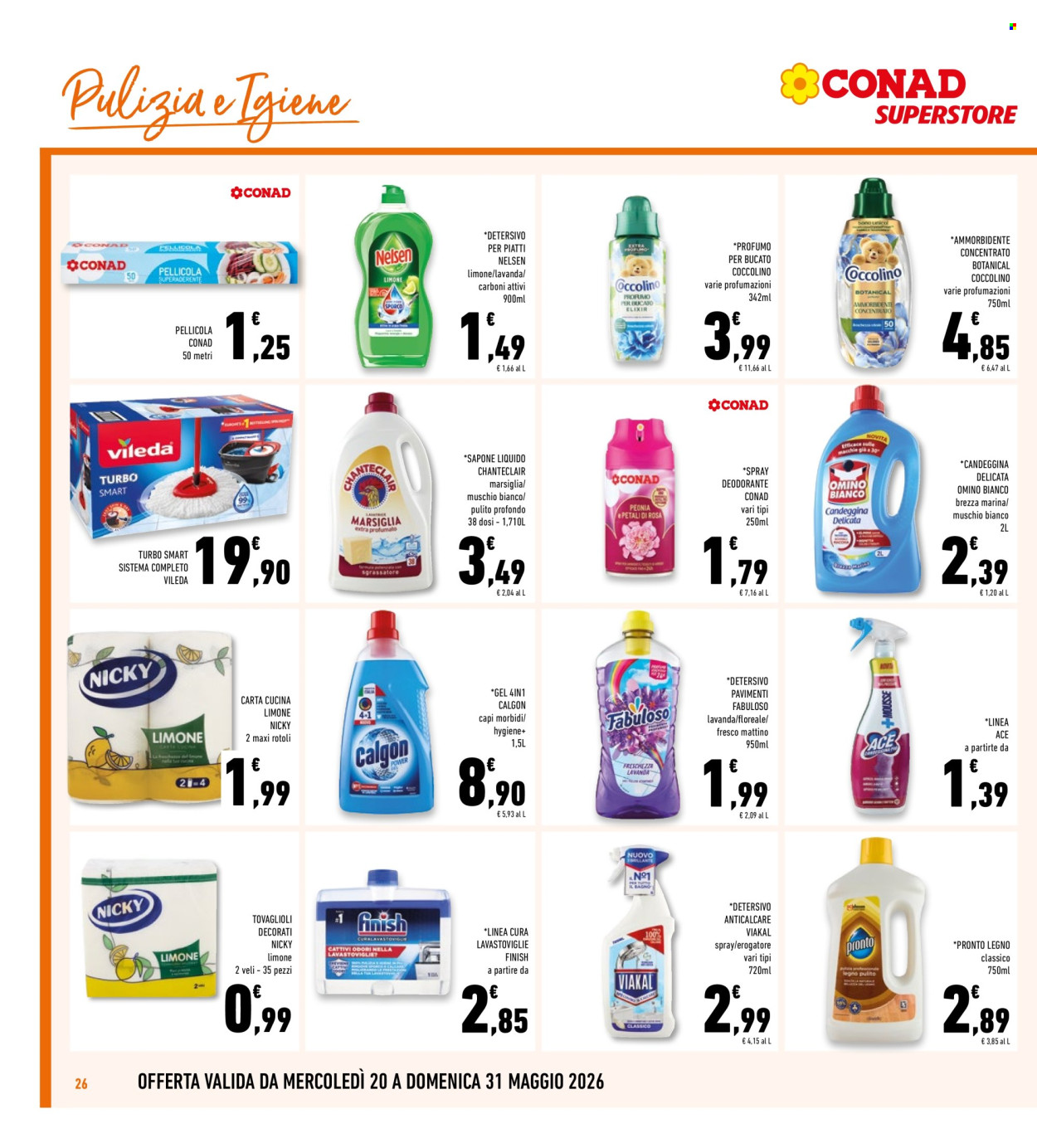 Volantino Conad Superstore - 20/5/2026 - 31/5/2026. Pagina 26