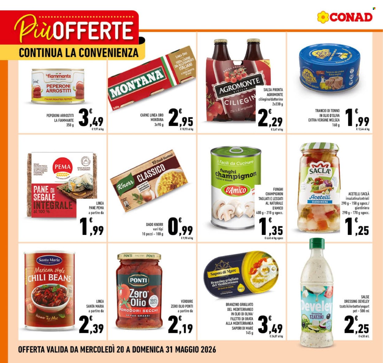 Volantino Conad - 20/5/2026 - 31/5/2026. Pagina 1