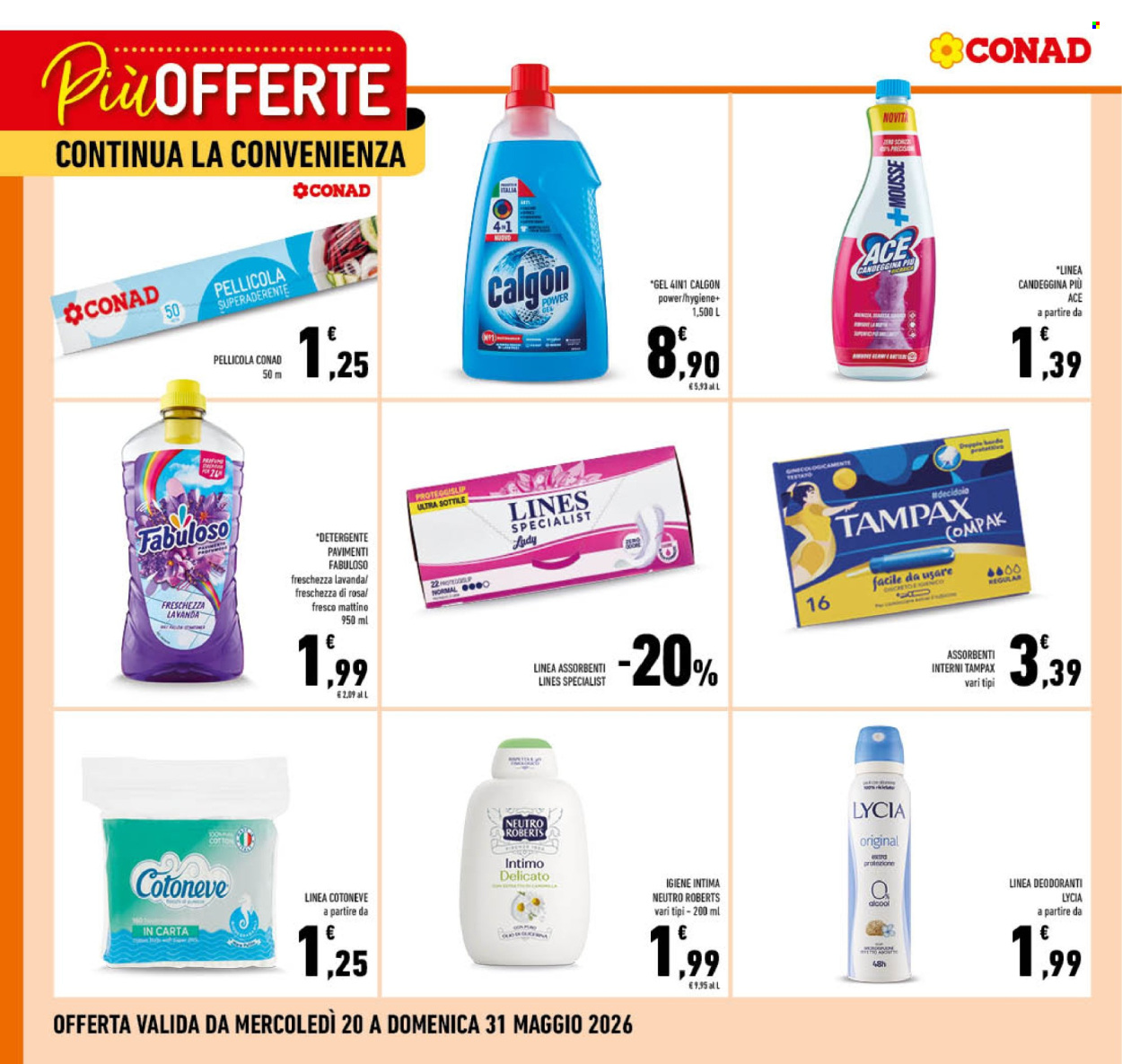 Volantino Conad - 20/5/2026 - 31/5/2026. Pagina 3