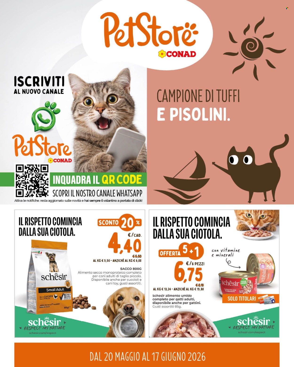 Volantino Pet Store Conad - 20/5/2026 - 17/6/2026. Pagina 1