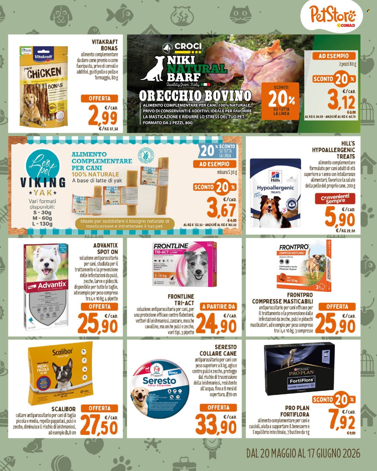 Volantino Pet Store Conad - 20/5/2026 - 17/6/2026. Pagina 3