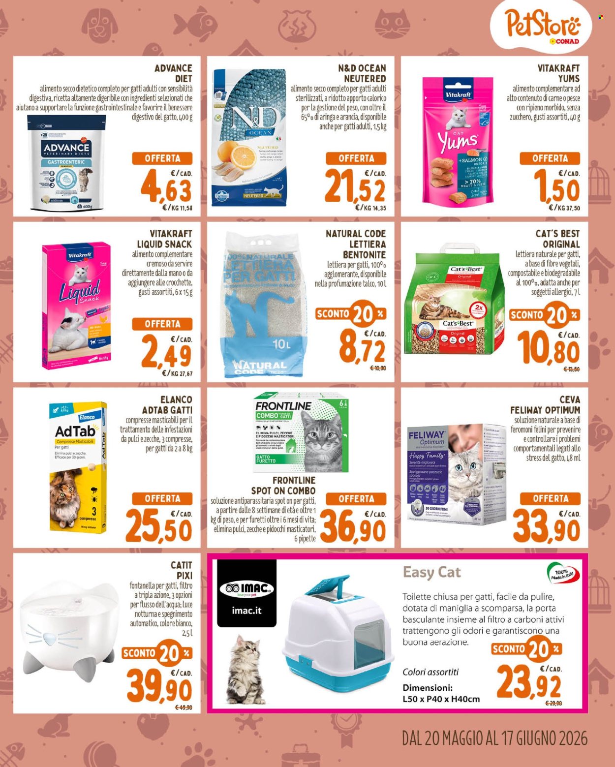 Volantino Pet Store Conad - 20/5/2026 - 17/6/2026. Pagina 5