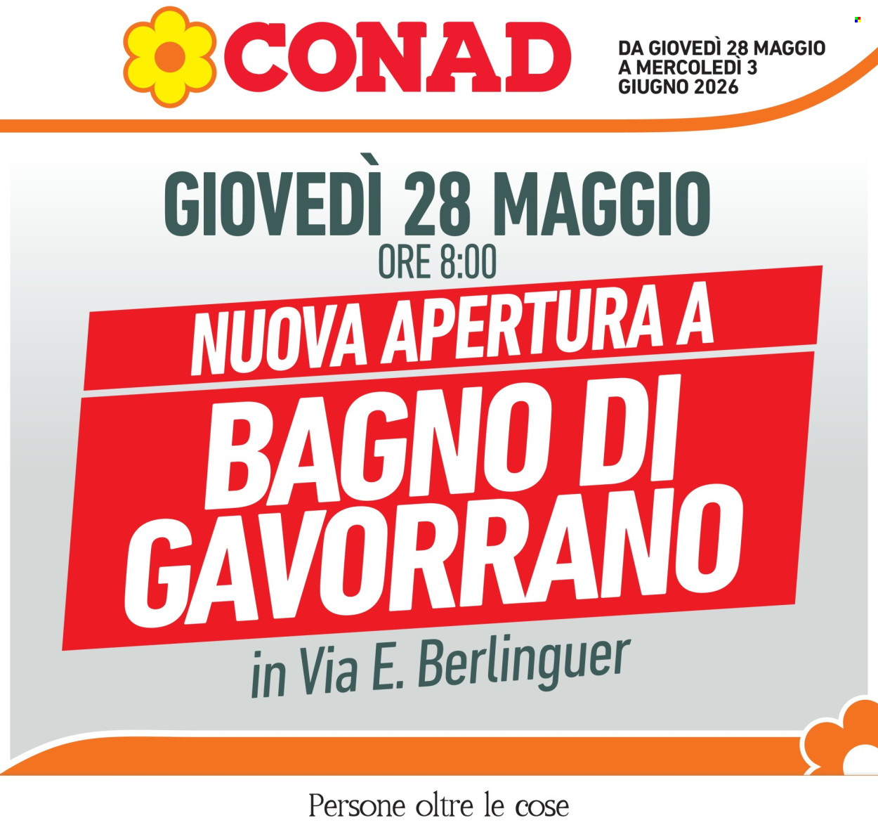 Volantino Conad - 28/5/2026 - 3/6/2026. Pagina 1