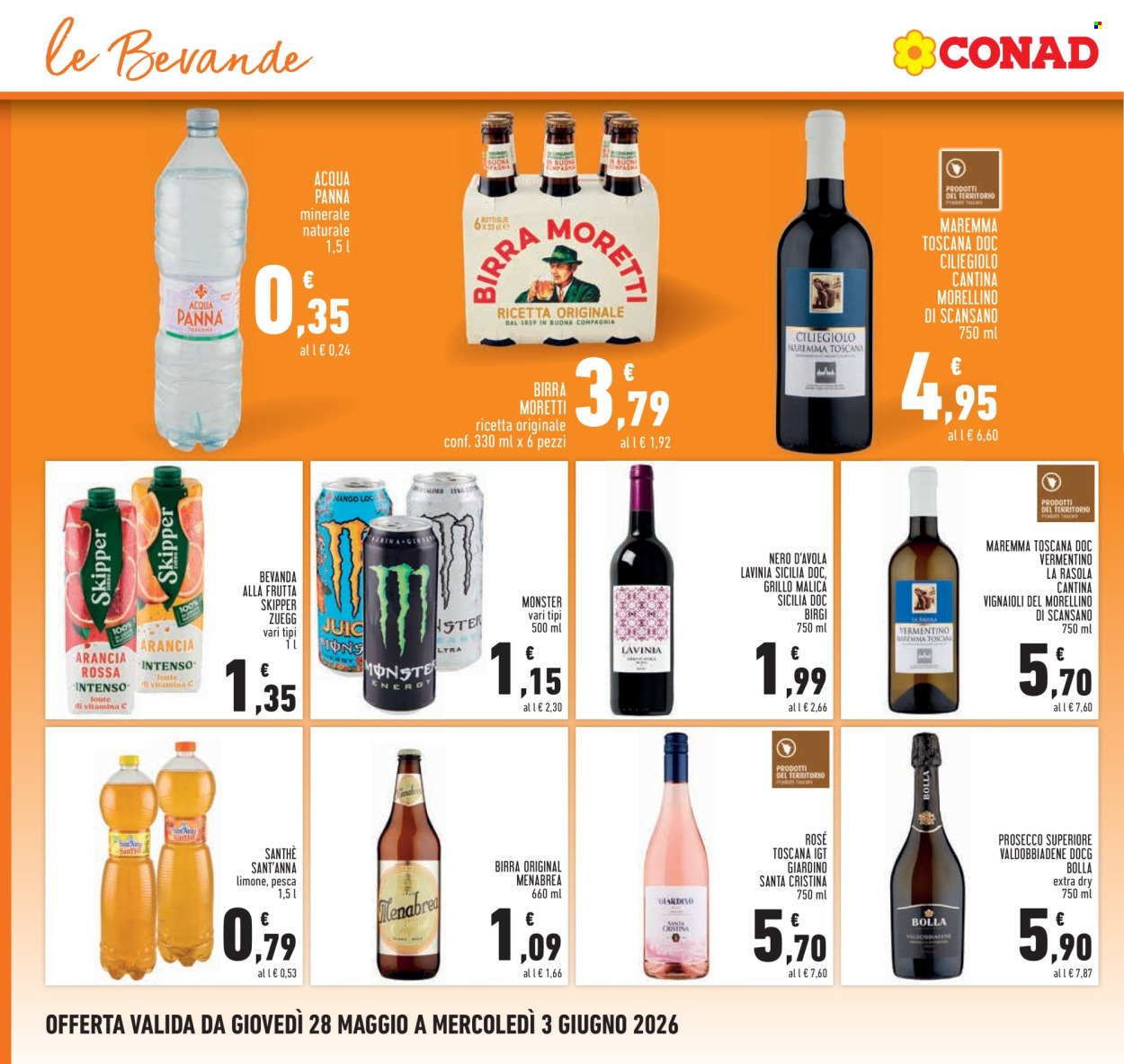 Volantino Conad - 28/5/2026 - 3/6/2026. Pagina 16