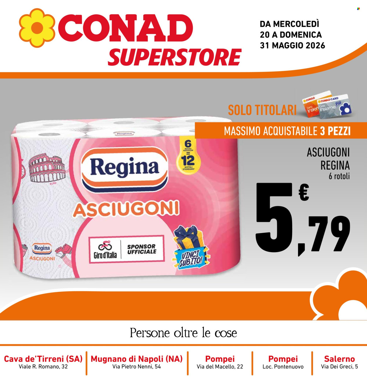 Volantino Conad Superstore - 20/5/2026 - 31/5/2026. Pagina 1