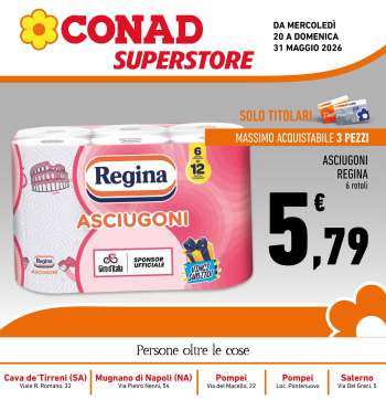 Volantino Conad Superstore - 20/5/2026 - 31/5/2026.
