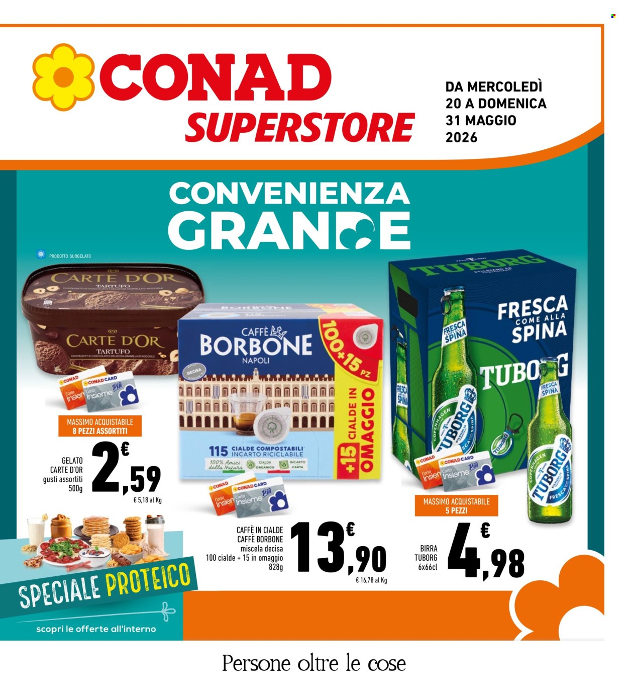 Volantino Conad - 20/5/2026 - 31/5/2026. Pagina 1