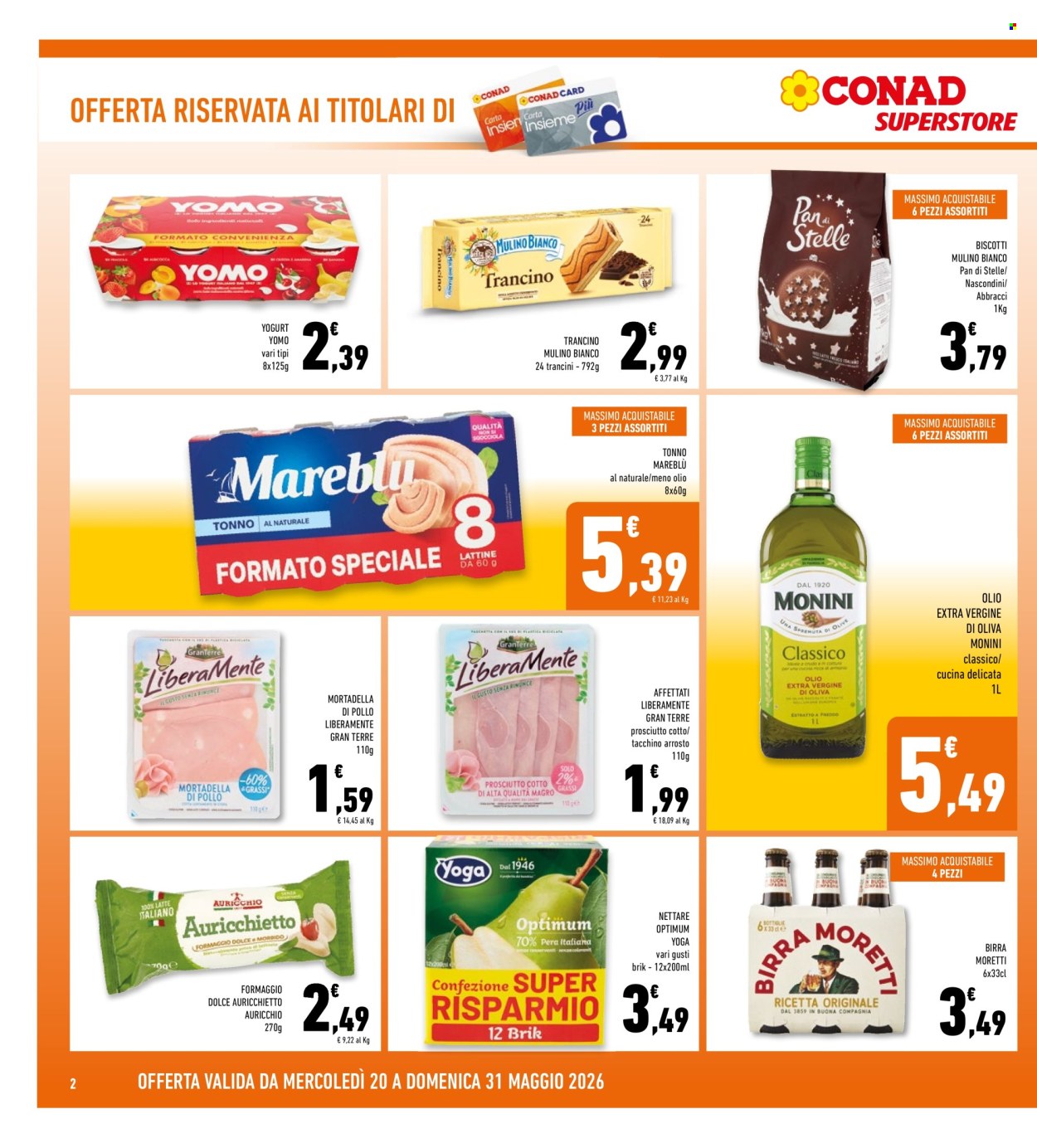 Volantino Conad - 20/5/2026 - 31/5/2026. Pagina 2