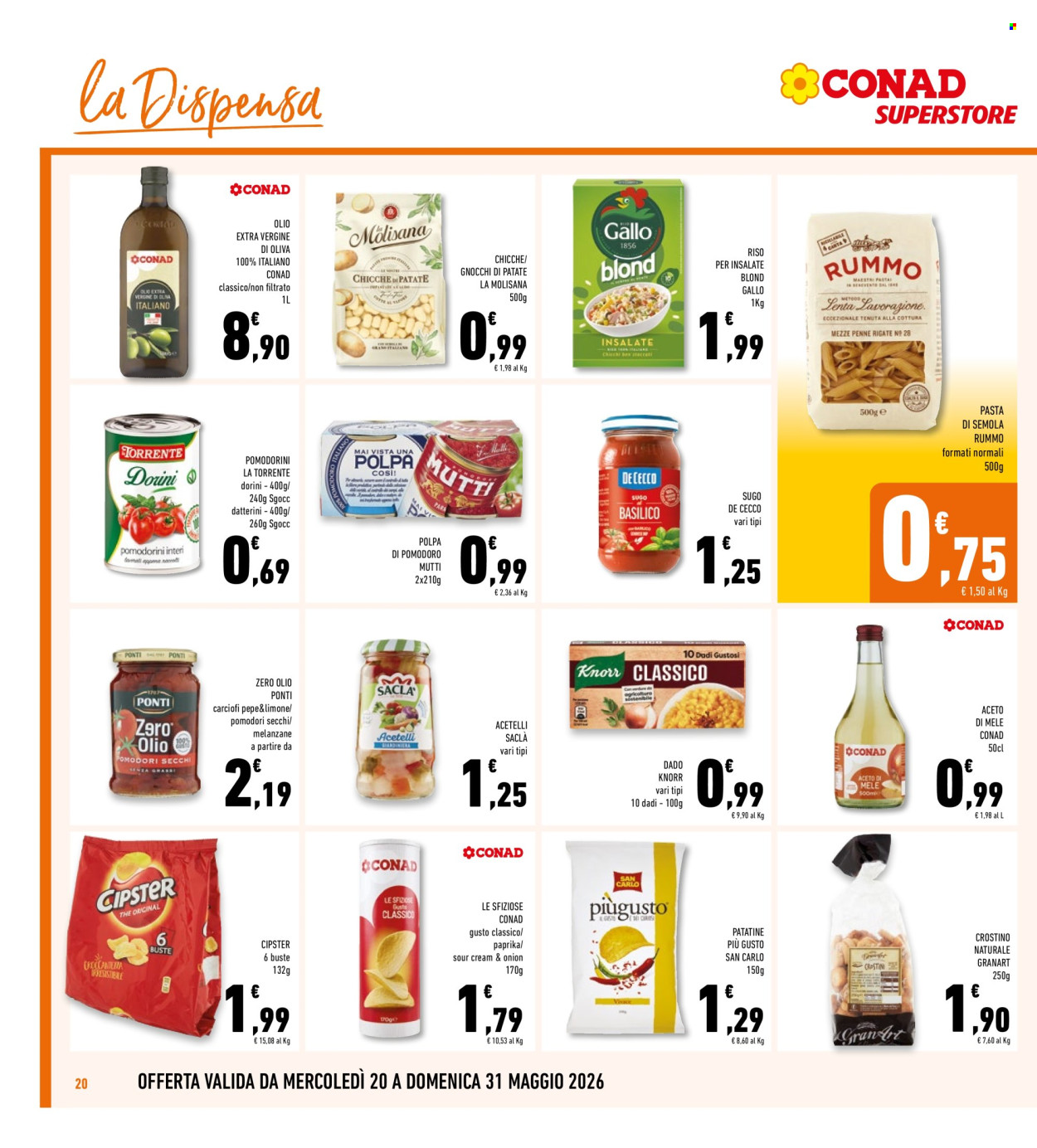 Volantino Conad - 20/5/2026 - 31/5/2026. Pagina 20