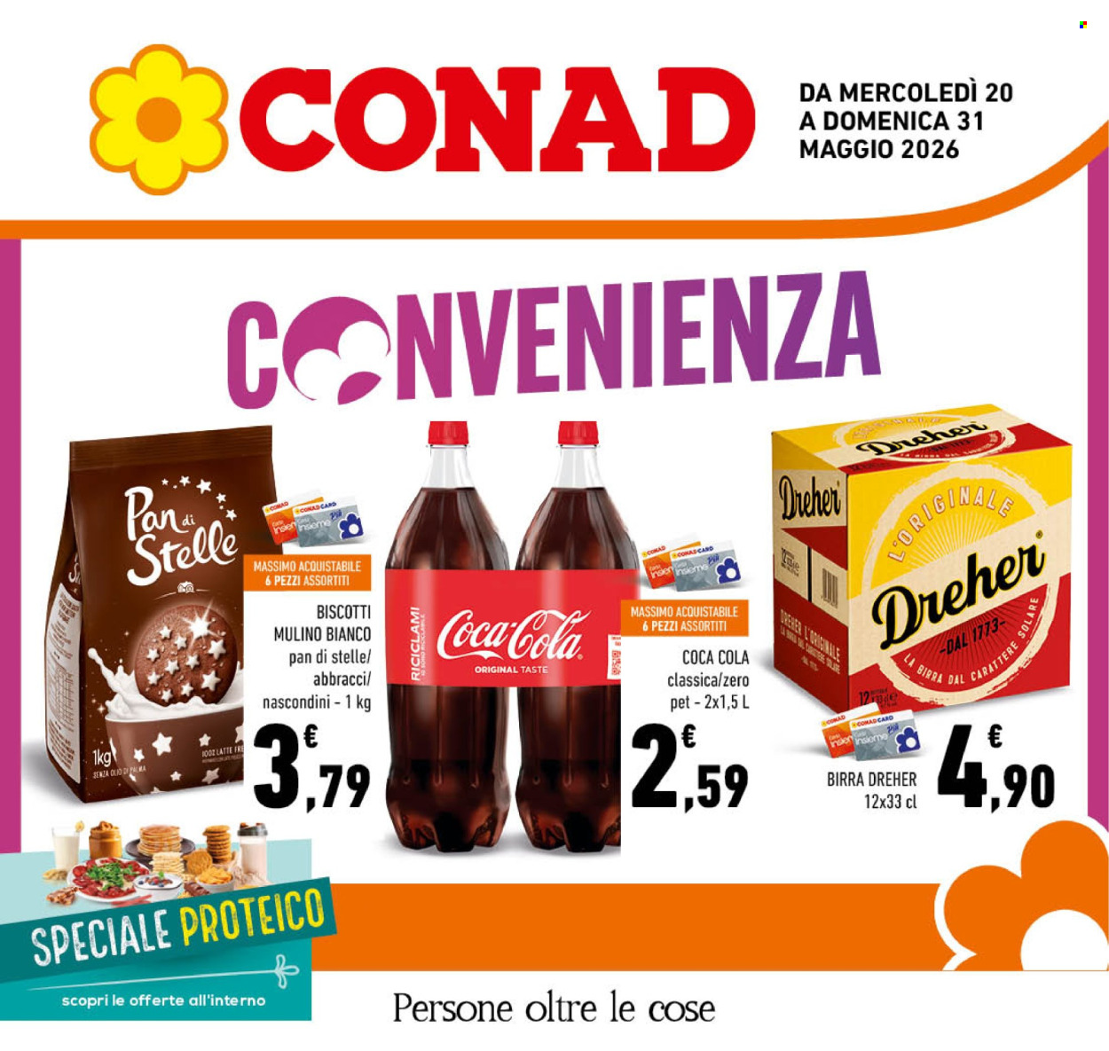 Volantino Conad - 20/5/2026 - 31/5/2026. Pagina 1