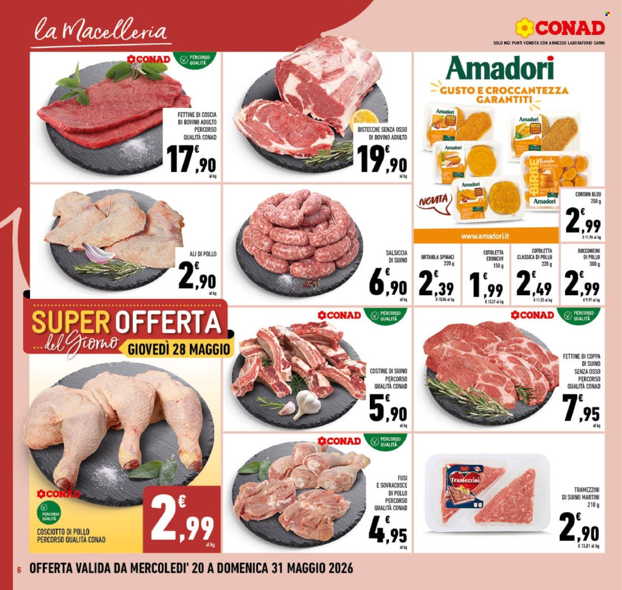 Volantino Conad - 20/5/2026 - 31/5/2026. Pagina 6