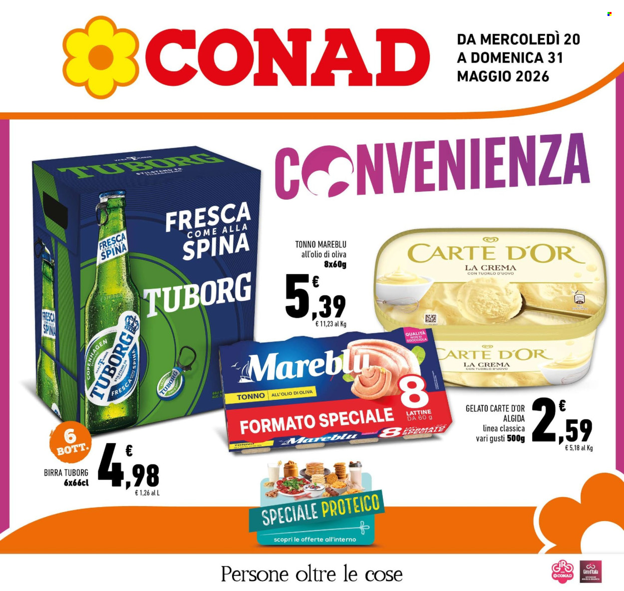 Volantino Conad - 20/5/2026 - 31/5/2026. Pagina 1