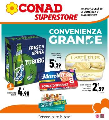 Volantino Conad Superstore - 20/5/2026 - 31/5/2026.