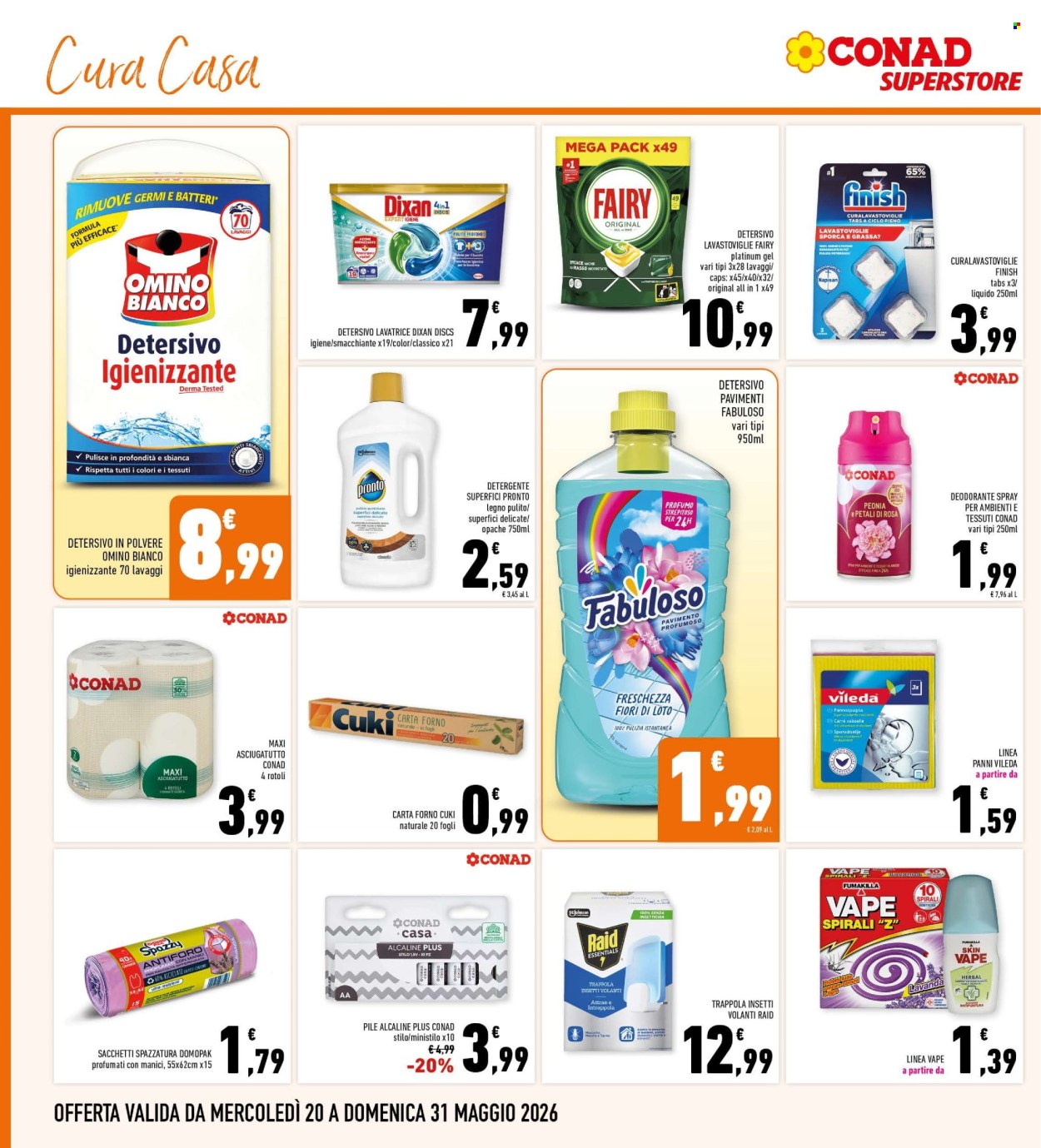 Volantino Conad Superstore - 20/5/2026 - 31/5/2026. Pagina 26