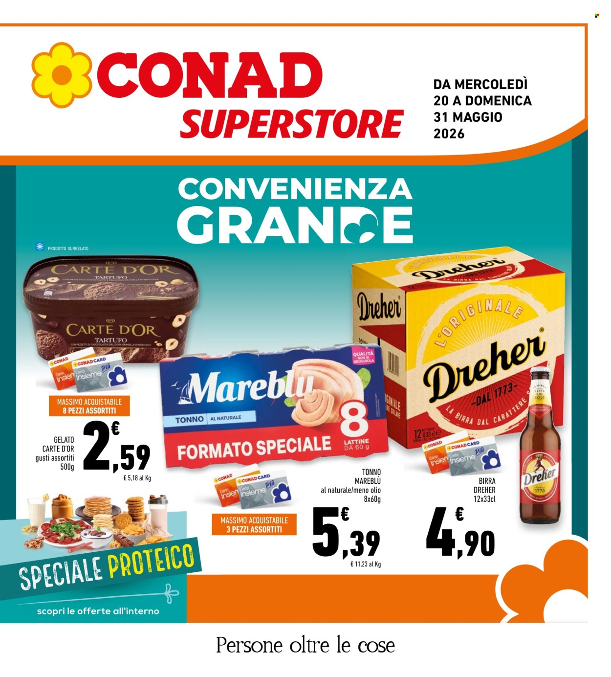 Volantino Conad Superstore - 20/5/2026 - 31/5/2026. Pagina 1