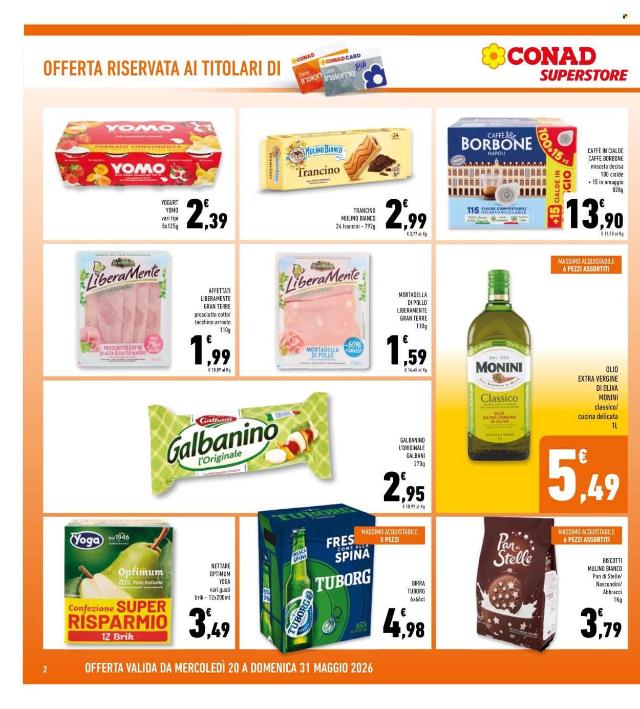 Volantino Conad Superstore - 20/5/2026 - 31/5/2026. Pagina 2