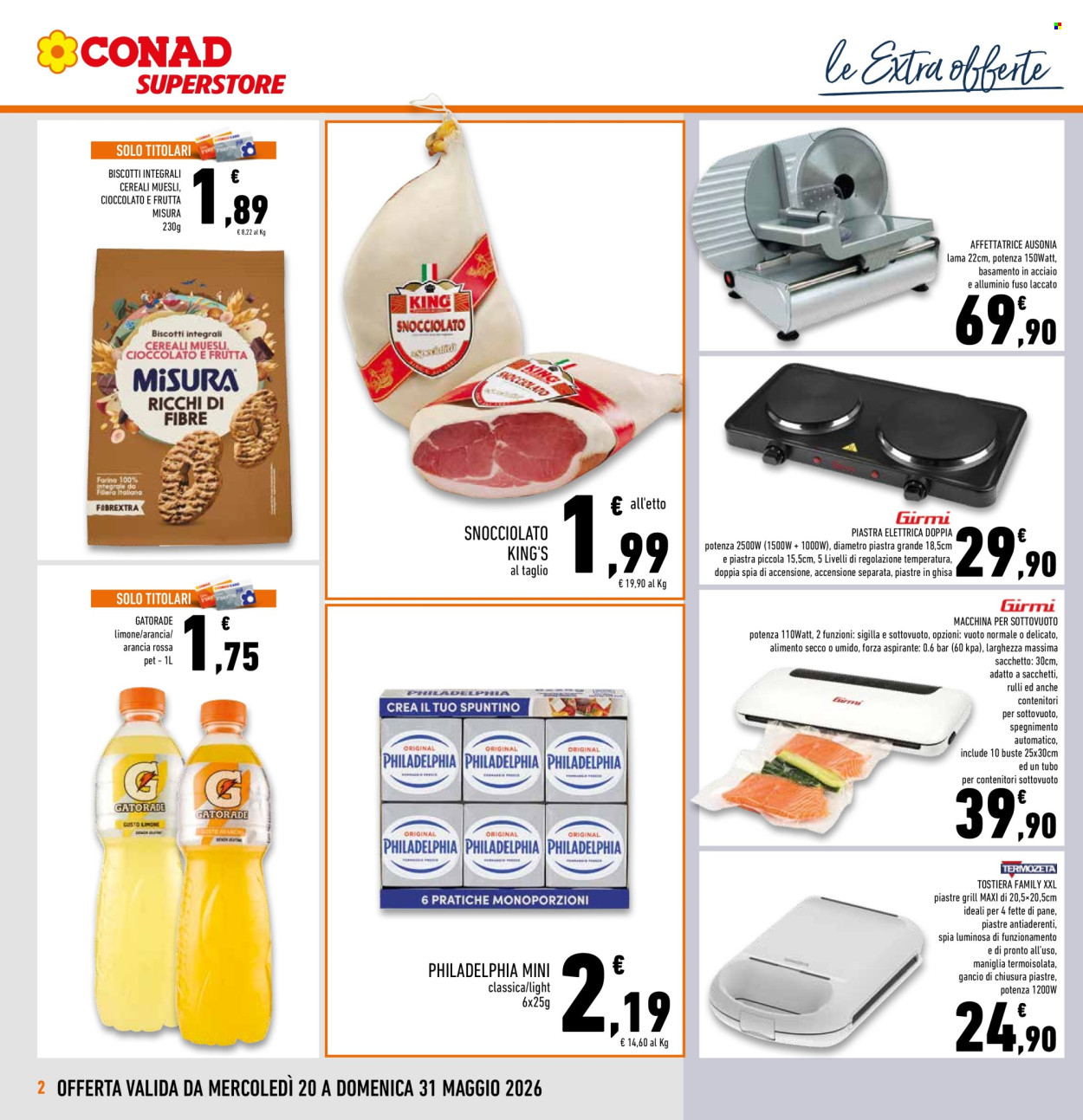 Volantino Conad Superstore - 20/5/2026 - 31/5/2026. Pagina 2
