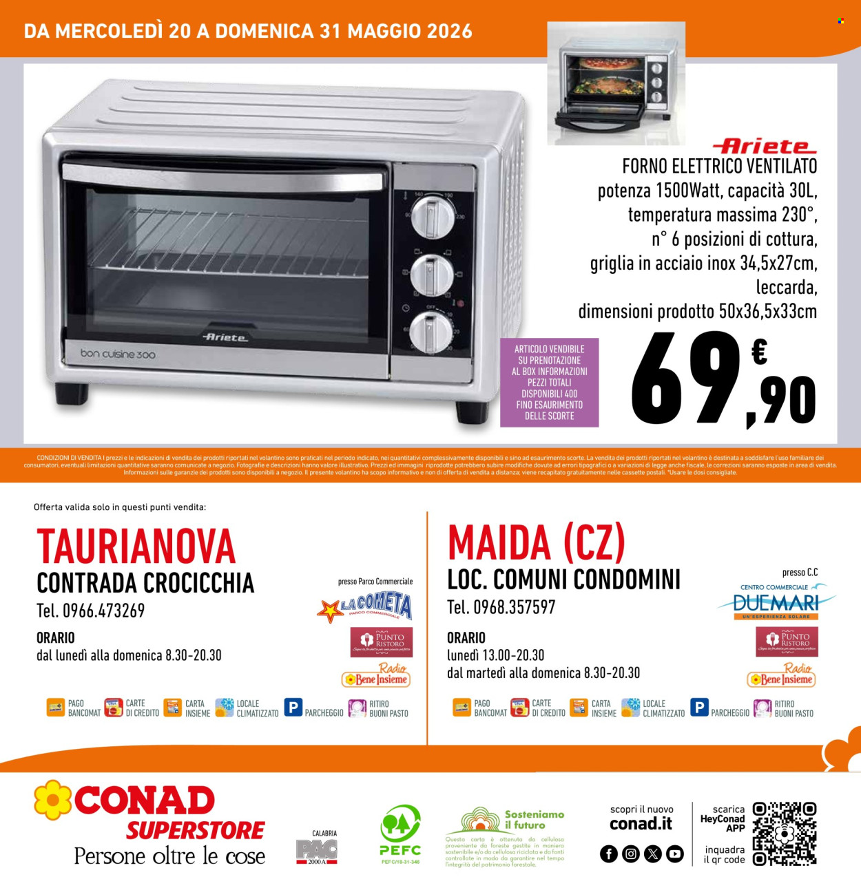 Volantino Conad Superstore - 20/5/2026 - 31/5/2026. Pagina 4