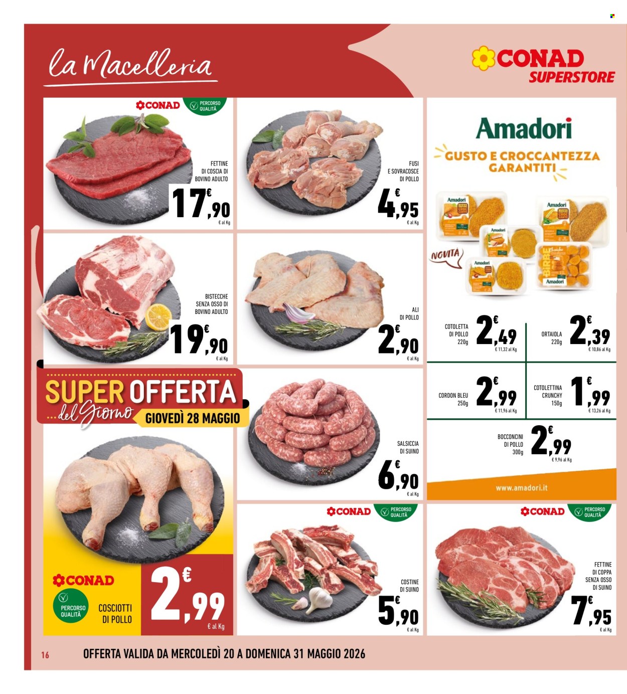 Volantino Conad Superstore - 20/5/2026 - 31/5/2026. Pagina 16