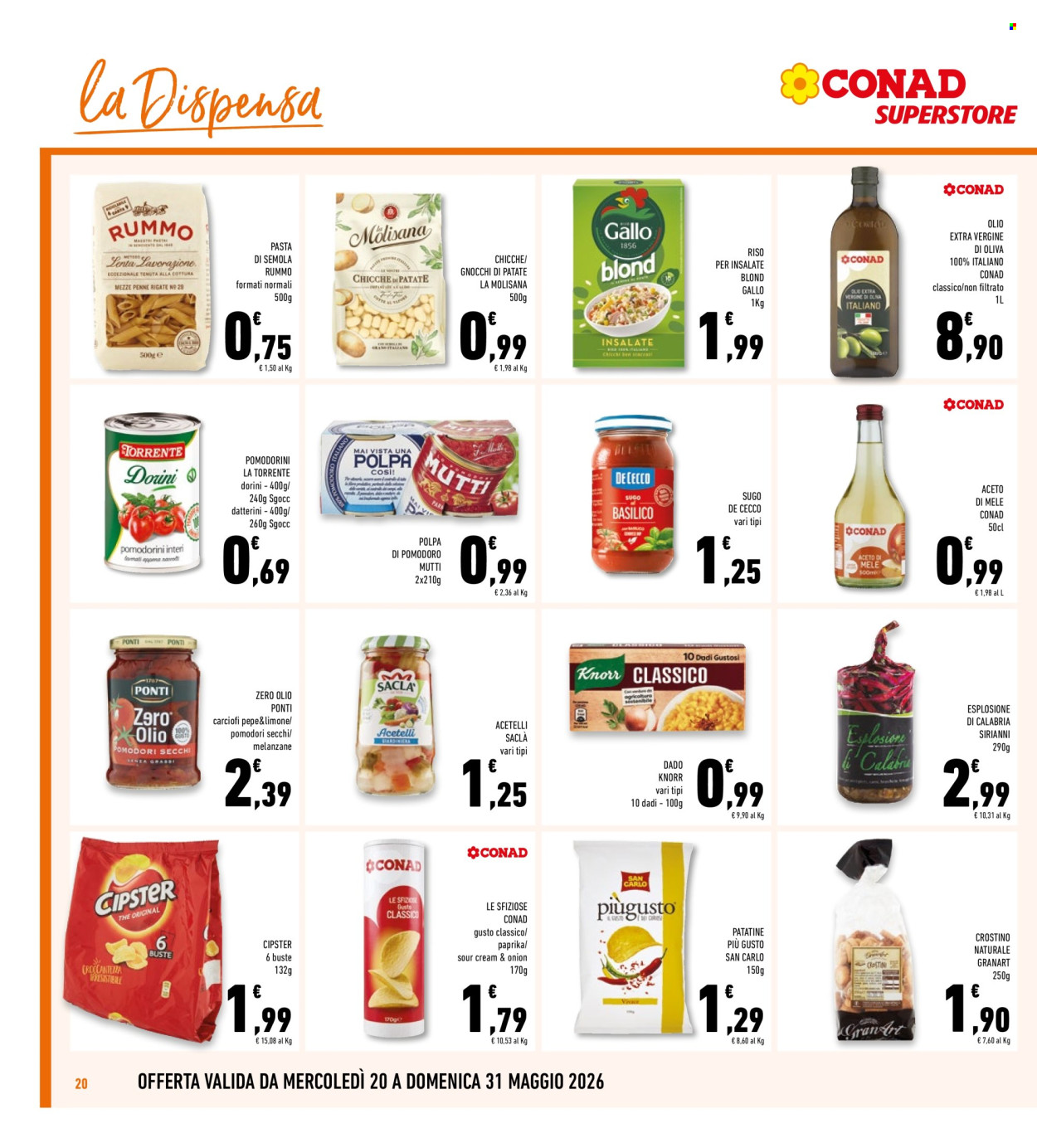 Volantino Conad Superstore - 20/5/2026 - 31/5/2026. Pagina 20