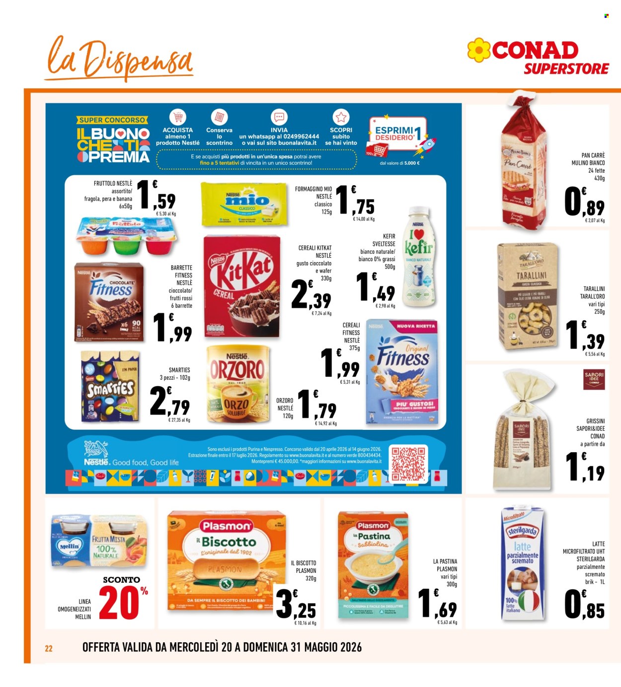 Volantino Conad Superstore - 20/5/2026 - 31/5/2026. Pagina 22