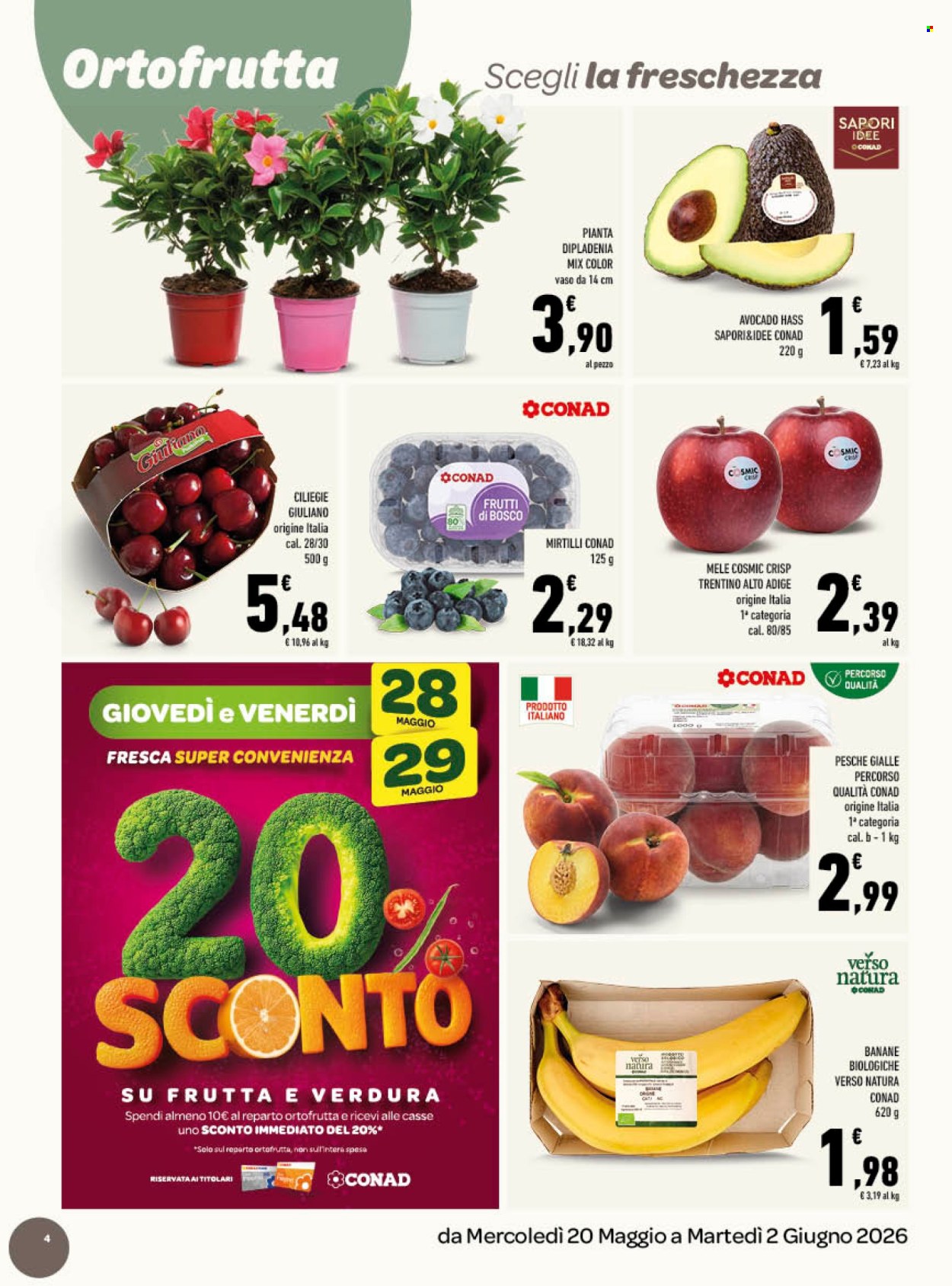 Volantino TuDay Conad - 20/5/2026 - 2/6/2026. Pagina 4