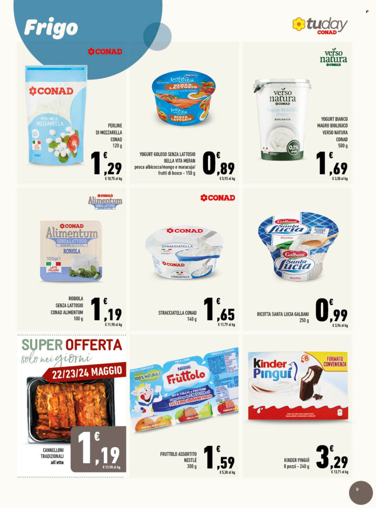 Volantino TuDay Conad - 20/5/2026 - 2/6/2026. Pagina 9