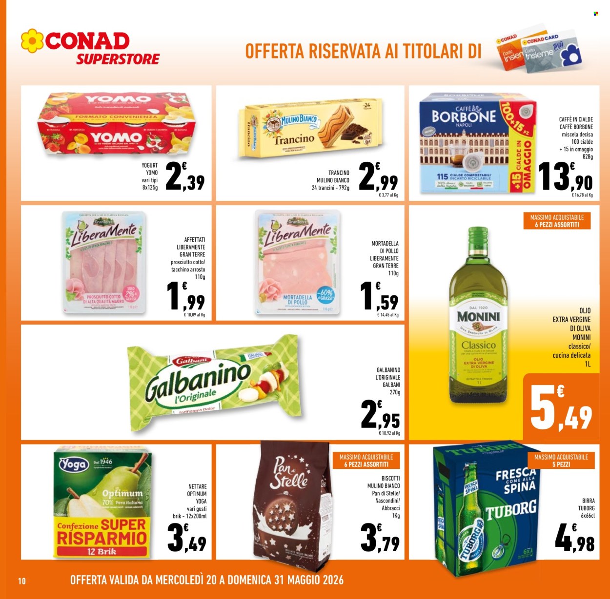 Volantino Conad Superstore - 20/5/2026 - 2/6/2026. Pagina 10