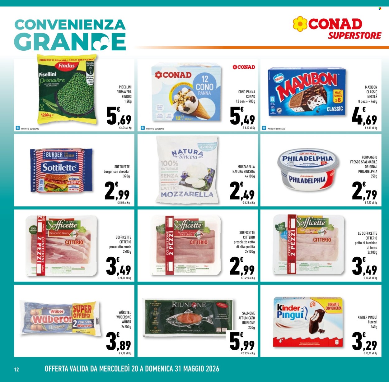 Volantino Conad Superstore - 20/5/2026 - 2/6/2026. Pagina 12