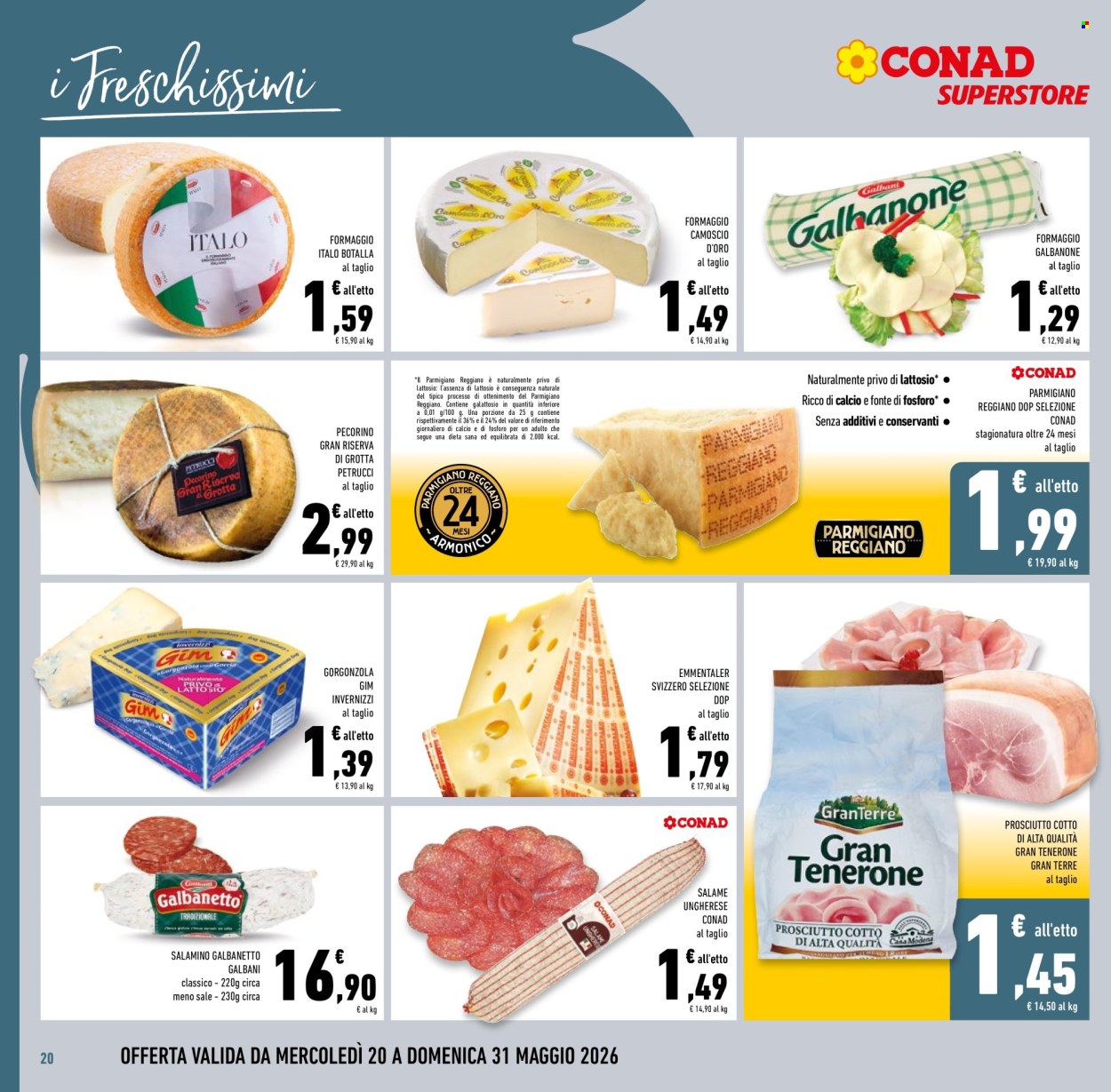 Volantino Conad Superstore - 20/5/2026 - 2/6/2026. Pagina 20