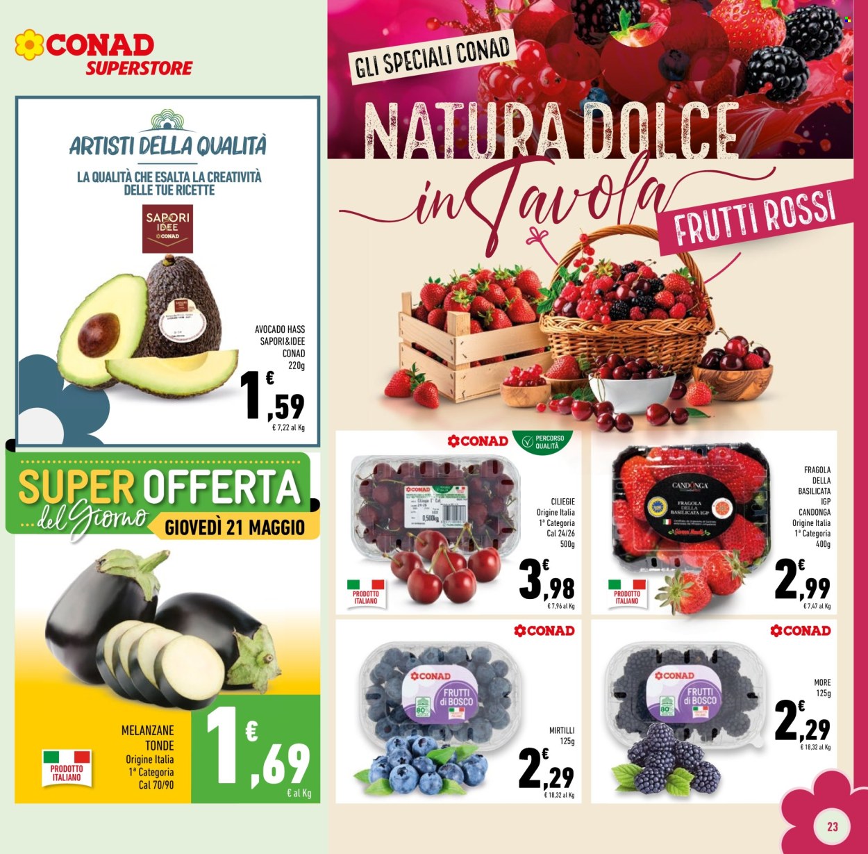 Volantino Conad Superstore - 20/5/2026 - 2/6/2026. Pagina 23