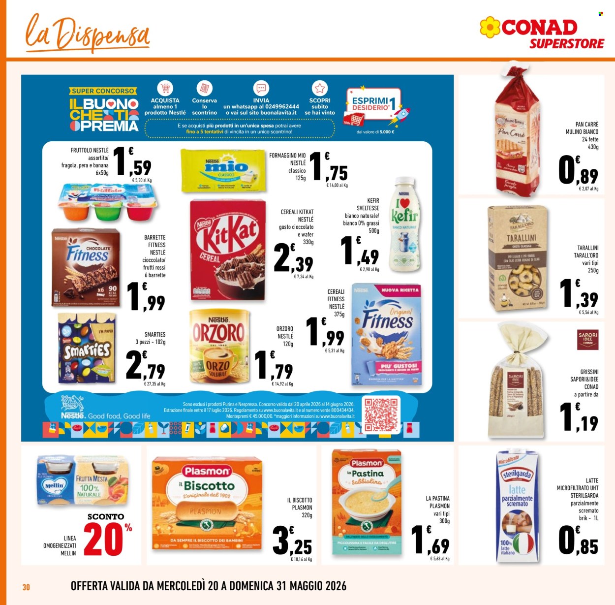 Volantino Conad Superstore - 20/5/2026 - 2/6/2026. Pagina 30