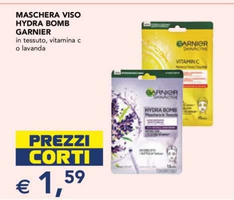 MASCHERA VISO HYDRA BOMB GARNIER