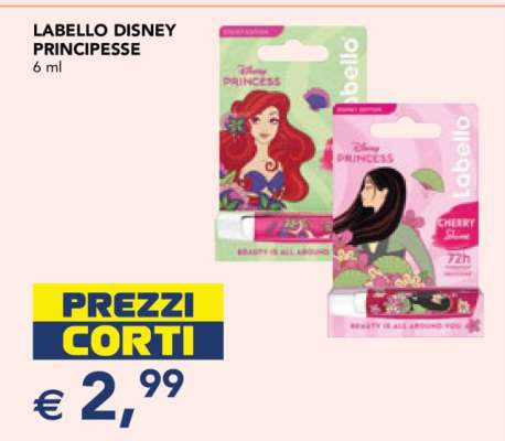 LABELLO DISNEY PRINCIPESSE