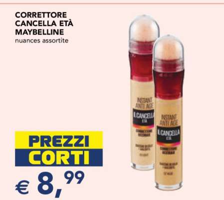 CORRETTORE CANCELLA ETÀ MAYBELLINE