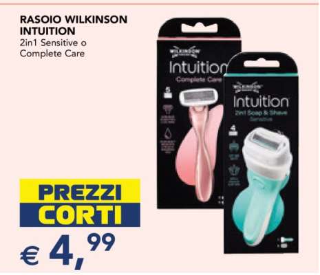 RASOIO WILKINSON INTUITION