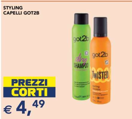 STYLING CAPELLI GOT2B