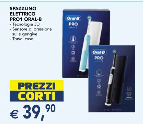 SPAZZOLINO ELETTRICO PRO1 ORAL-B