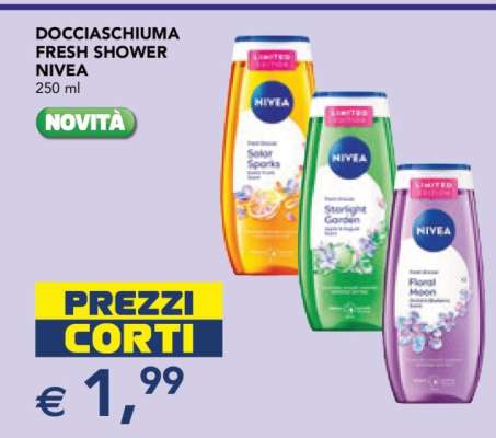 DOCCIASCHIUMA FRESH SHOWER NIVEA