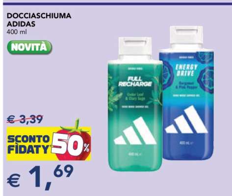 DOCCIASCHIUMA ADIDAS