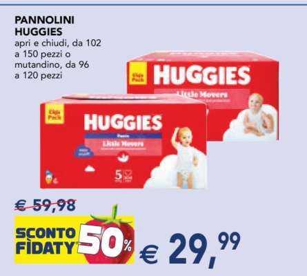 Pannolini Huggies