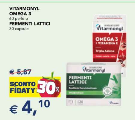 VITARMONYL OMEGA 3 o FERMENTI LATTICI