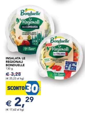 INSALATA LE REGIONALI BONDUELLE