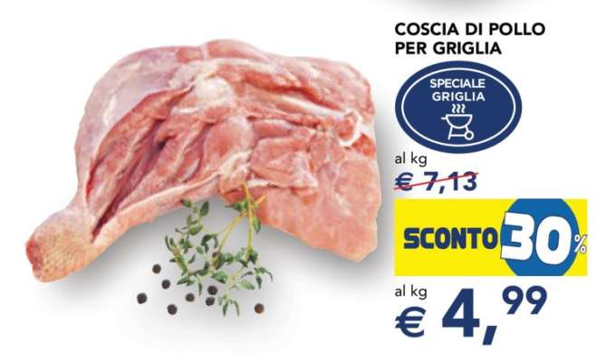 Coscia di Pollo per Griglia