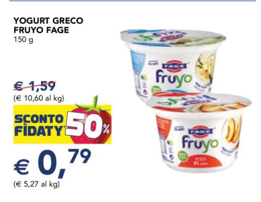 Yogurt Greco Fruyo Fage