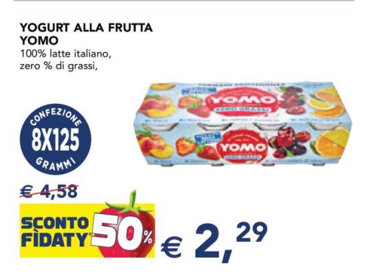 YOGURT ALLA FRUTTA YOMO