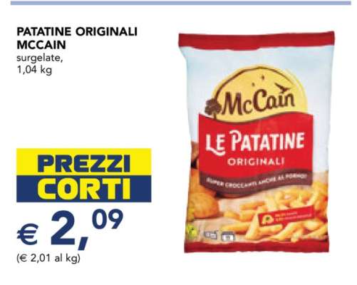 PATATINE ORIGINALI MCCAIN